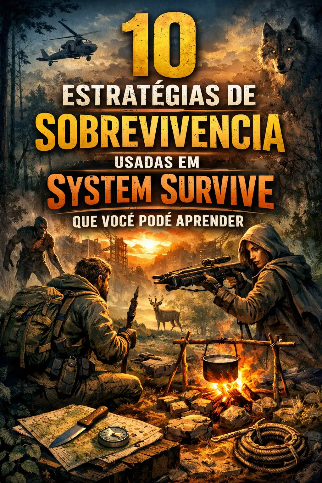10 estratégias de sobrevivência usadas em system survive que você pode aprender