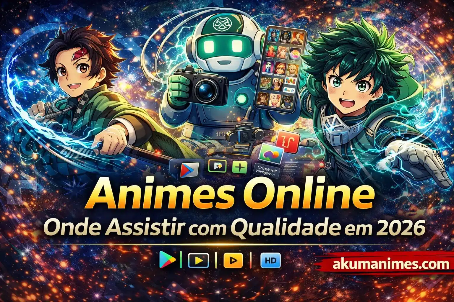 Animes Online: Onde Assistir com Qualidade em 2026