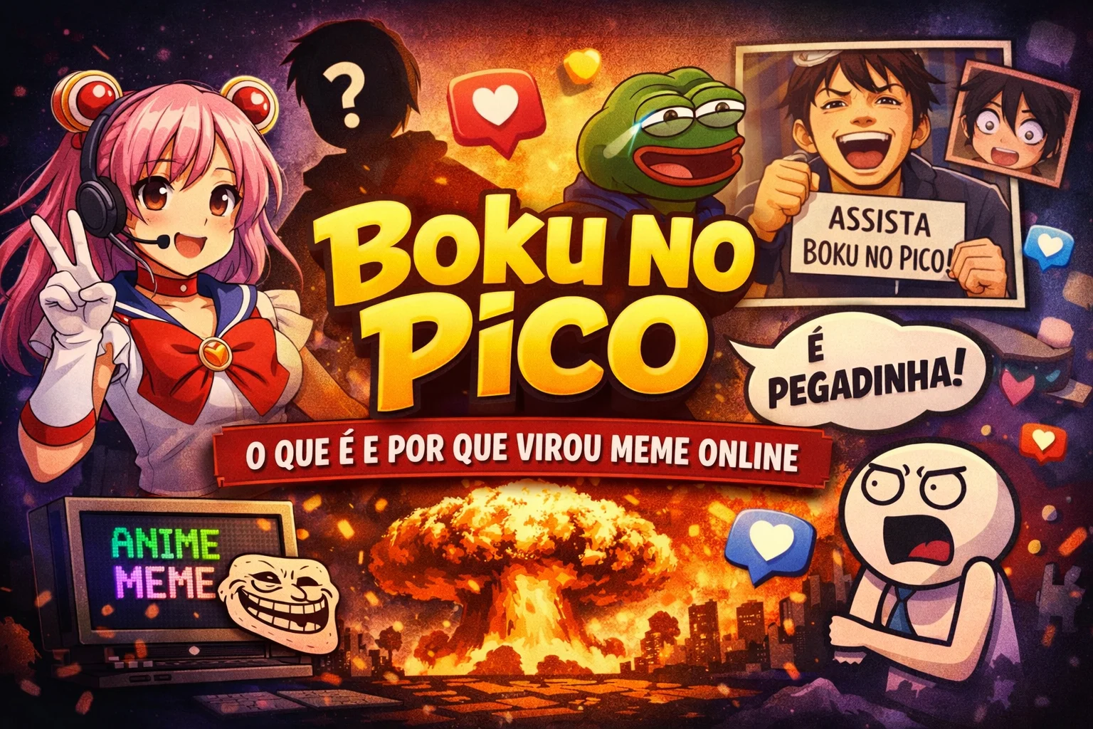 Boku no Pico: O Que É e Por Que Virou Meme Online