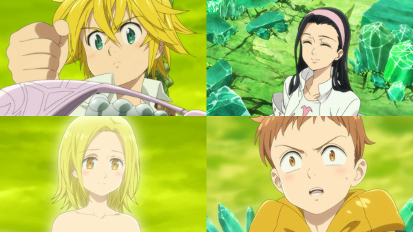 Nanatsu no Taizai – Episódio 08 – A Temível Cavaleira Sagrada
