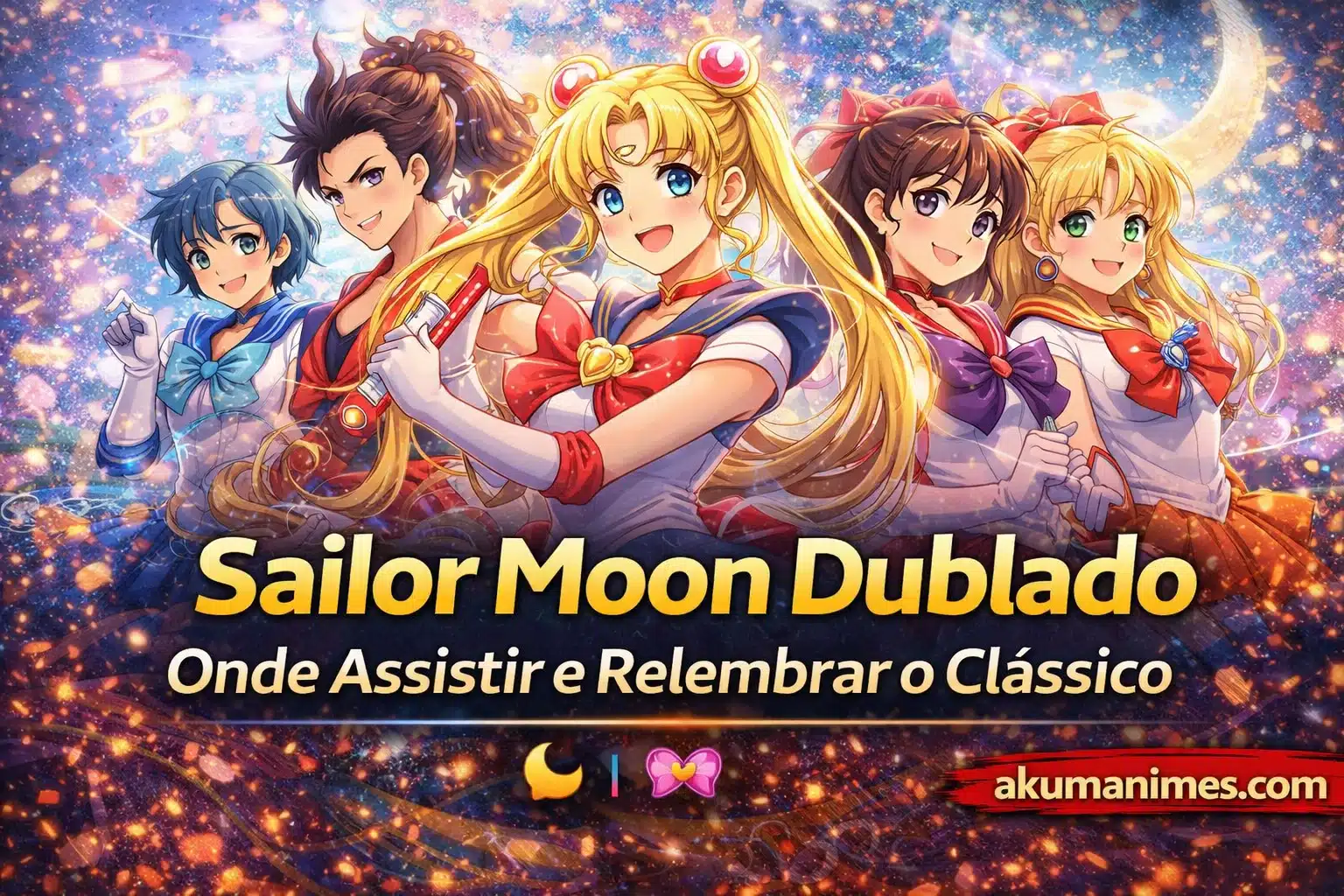 Sailor Moon Dublado: Onde Assistir e Por Que Ainda É Clássico