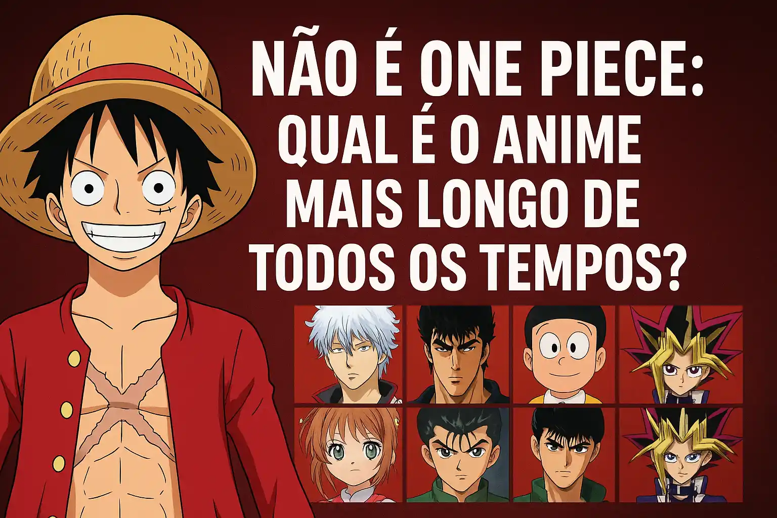 O Anime Mais Longo da História – E Não é One Piece!